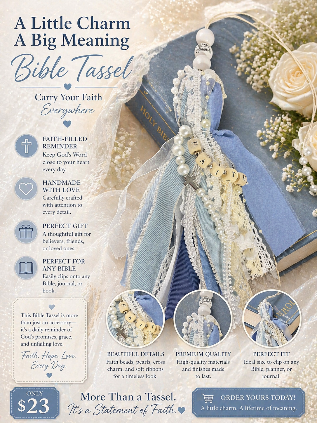 Bible/Book tassles