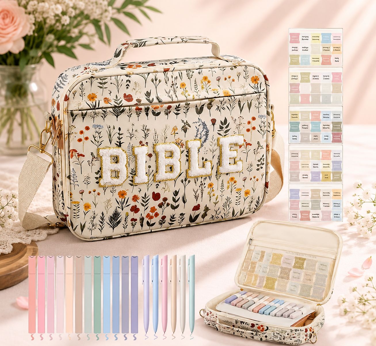 Women Bible cover kit