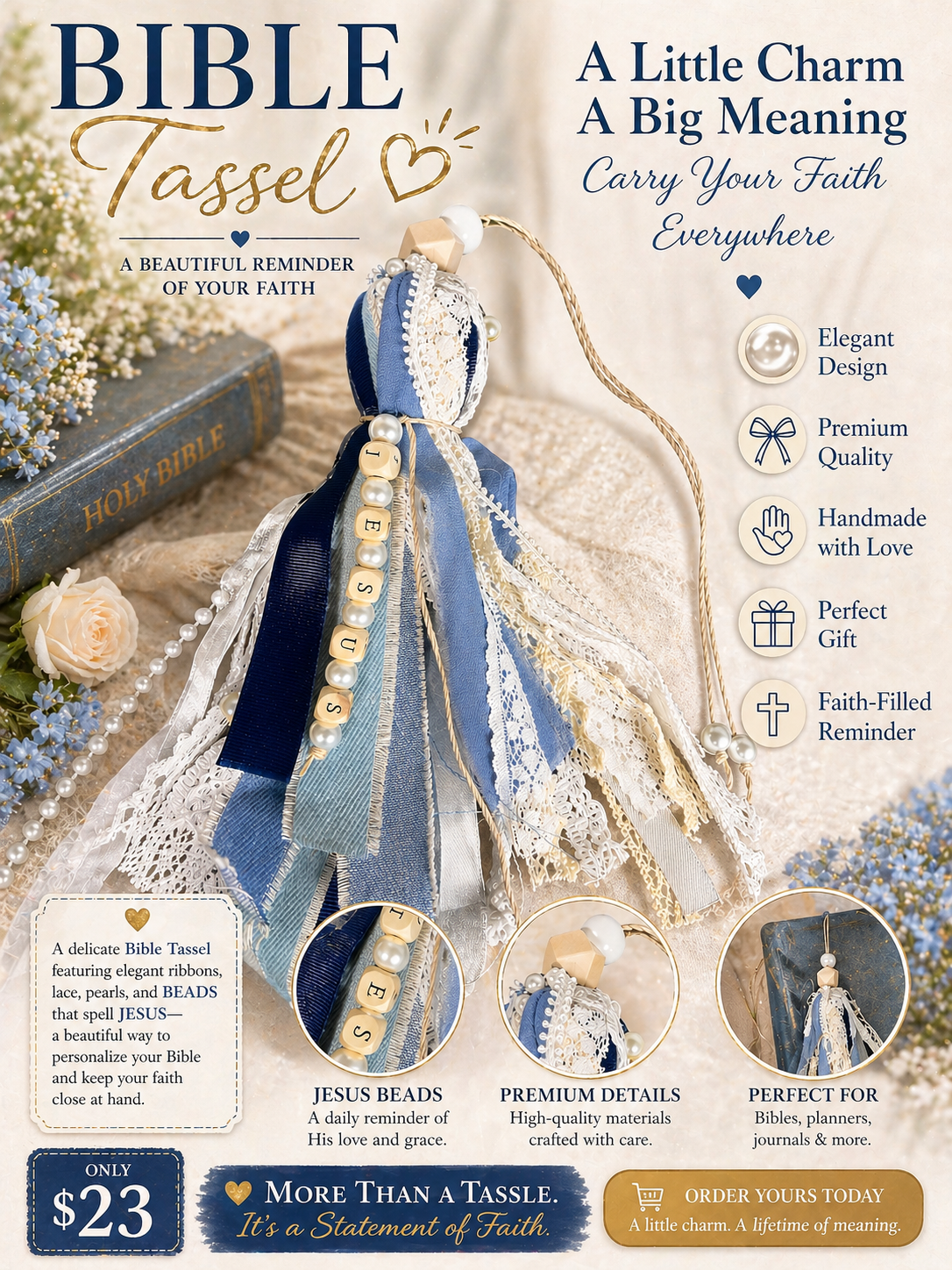Bible/Book tassles
