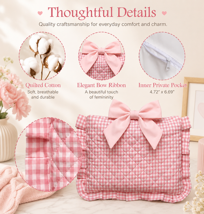 Quilted Bow Bible Covers