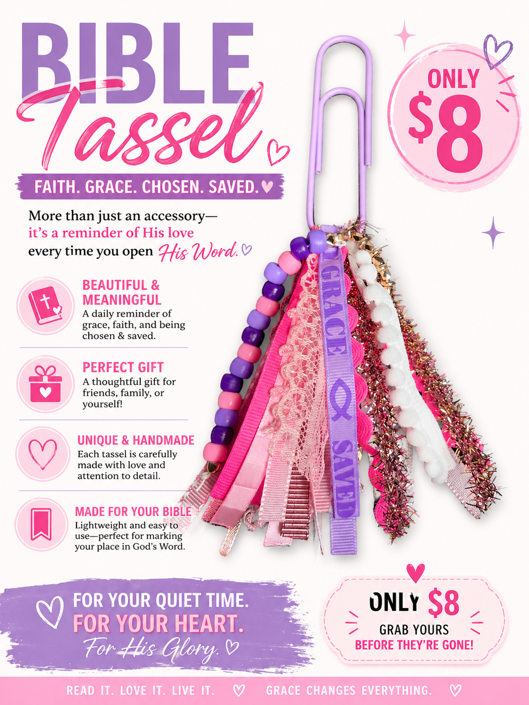 Bible/Book tassles