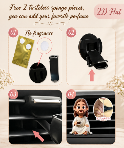 Jesus Car Ornament