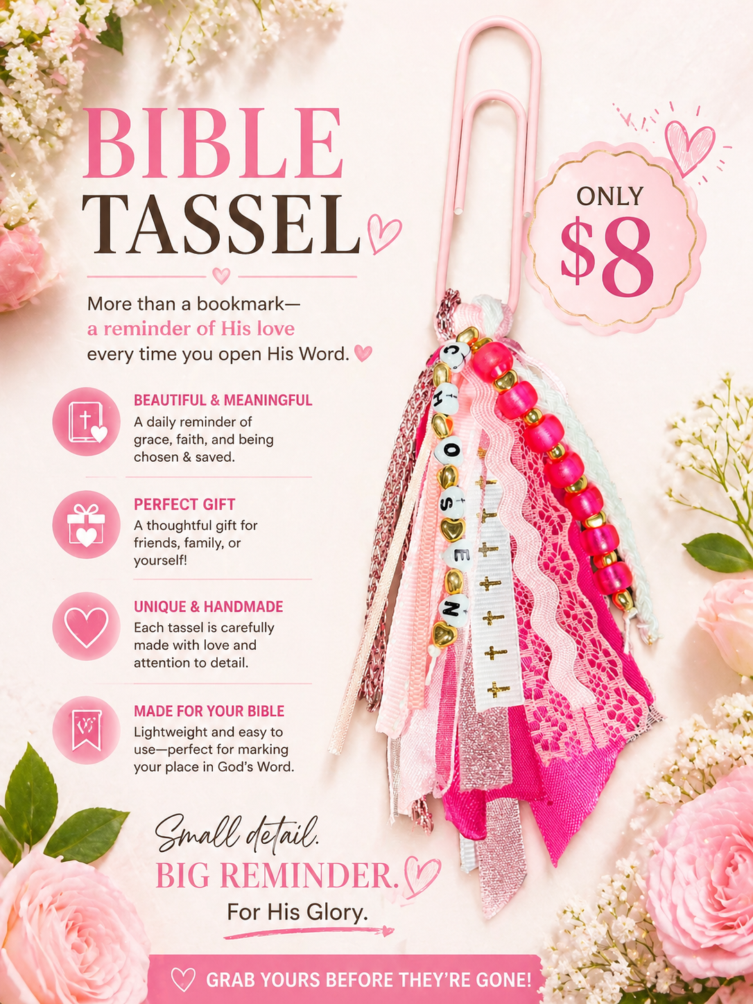 Bible/Book tassles